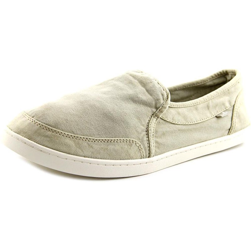Sanuk Womens Pair O Dice Loafers | Womens Shoes | Slip On Shoes for Women | Women's Slip-on Loafers | Comfort Footbed, Natural, 7.5 - Image 1